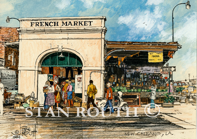 New Orleans, French Market - '84