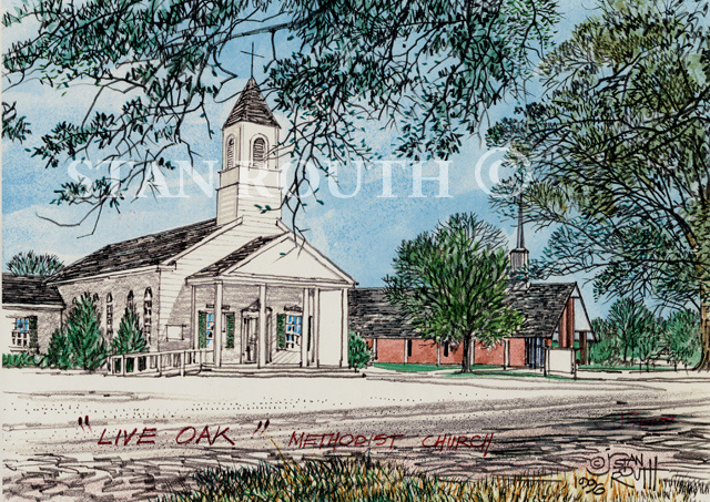 Live Oak, Methodist Church - '96