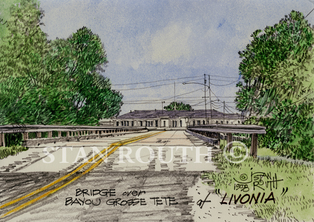 Livonia, School & Bridge - '98