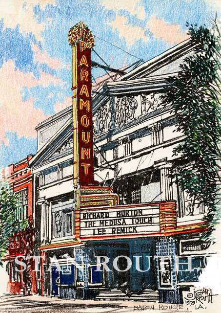 Baton Rouge, Paramont Theatre '79