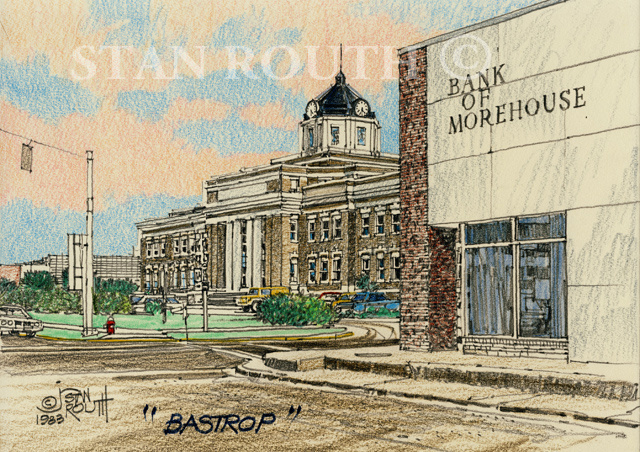 Bastrop Courthouse '83