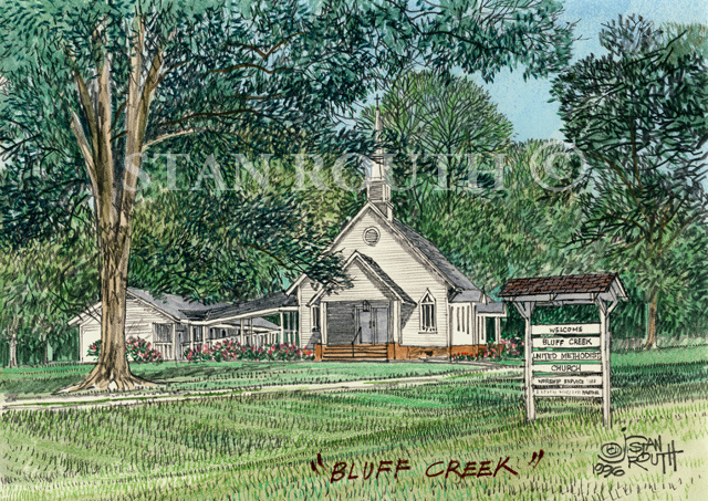 Bluff Creek Methodist Church '96