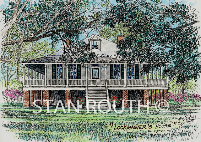 Brusly - Lockmaster's House 1900 '01