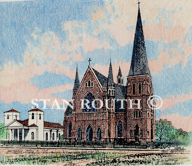 Donaldsonville,Louisiana art print-Ascension Catholic Church