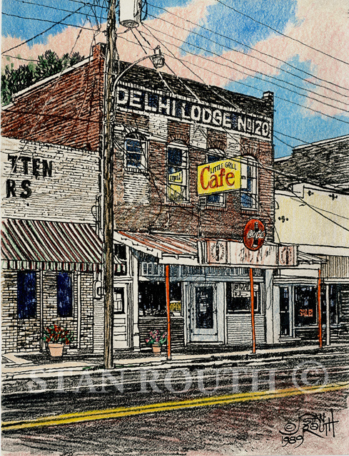 Delhi - Cafe & Masonic Lodge '89