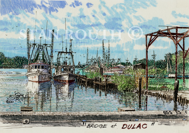 Dulac bridge - 2000