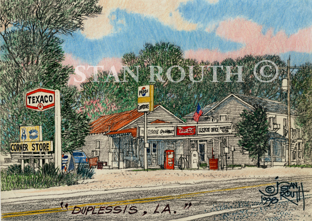 Duplessis, Texaco, P.O., Store - '98