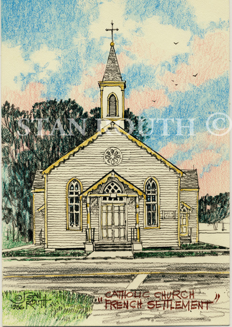 French Settlement Catholic Church - '86