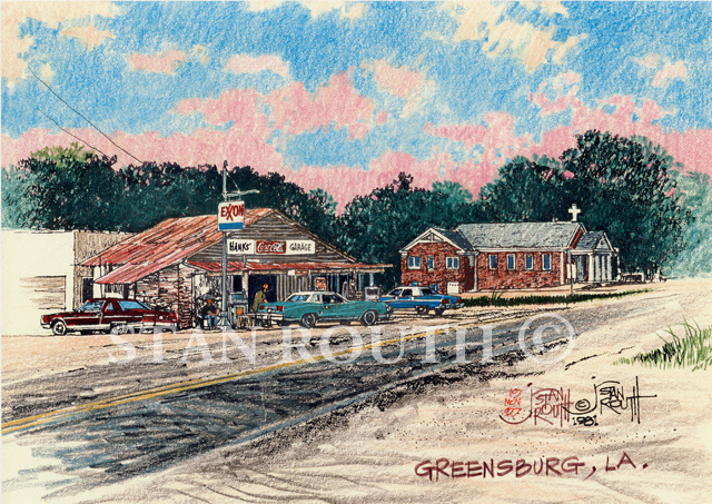 Greensburg, Hank's Garage - '81