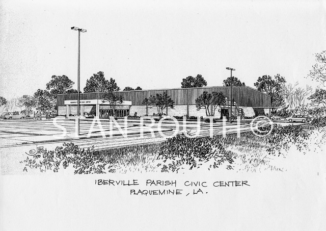 Plaquemine, Iberville Parish Civic Ctr - '79