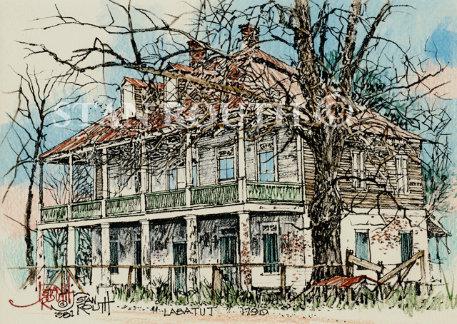 Labatut Plantation House - '81