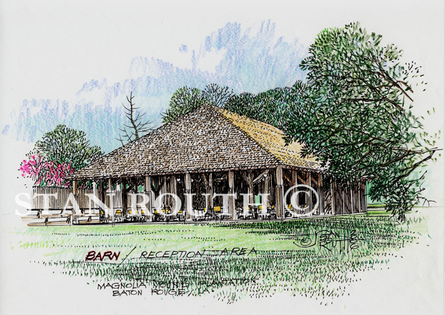 Baton Rouge, Magnolia Mound Barn - '06