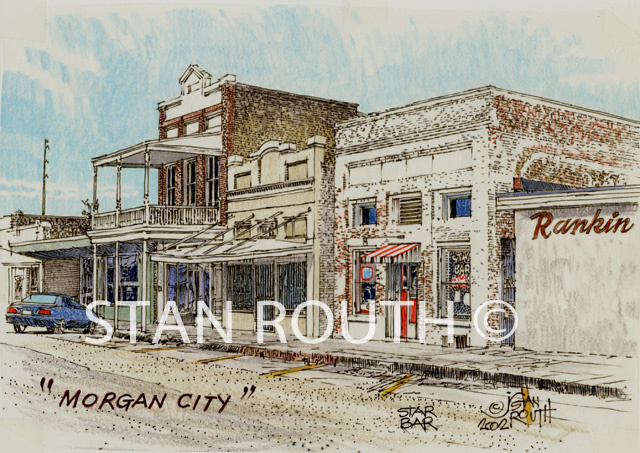Morgan City, Front St, Star Bar - '02