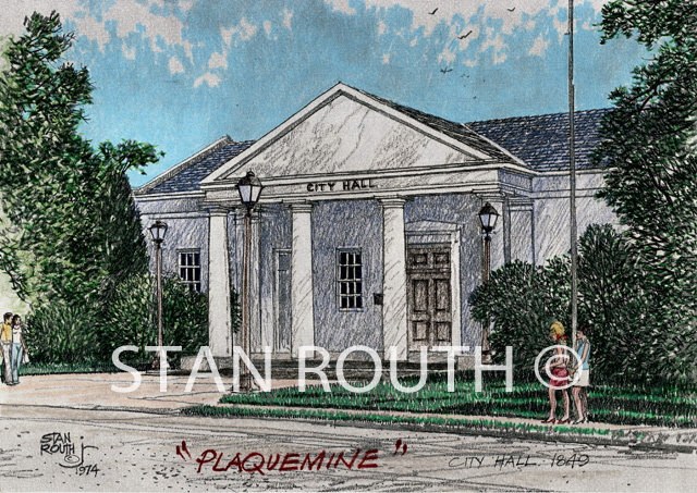 Plaquemine, City Hall - '74