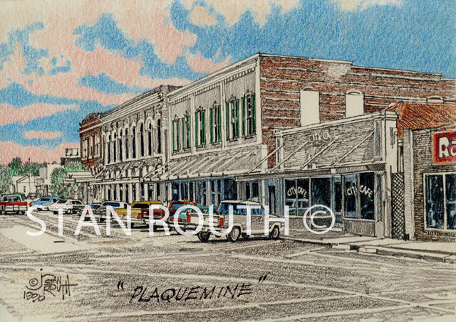 Plaquemine, City Cafe - '90