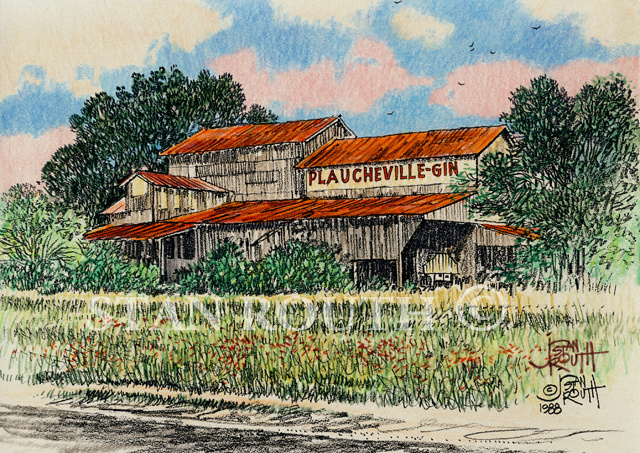 Plaucheville Cotton Gin, - '88