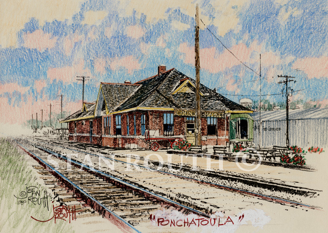 Ponchatoula, Depot - '80