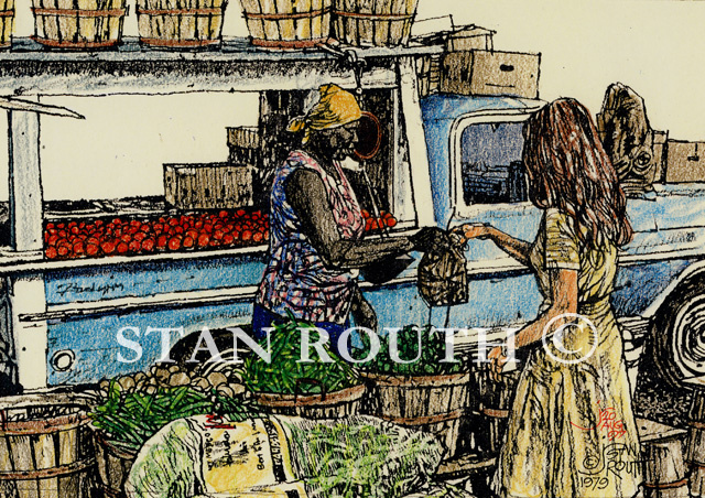 Prairieville Vegetable Lady - '79