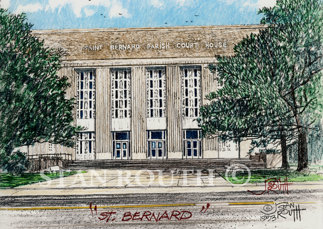St Bernard Parish Courthouse - '93