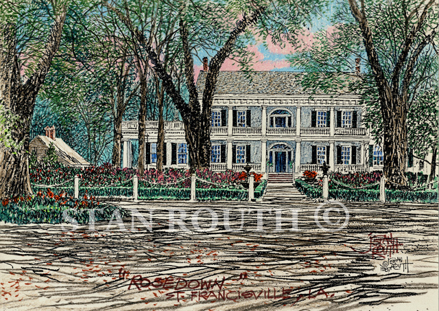 Rosedown Plantation House - '87