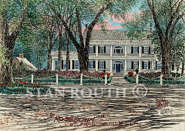 Rosedown Plantation House - '87