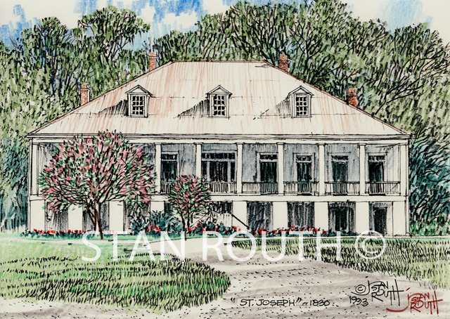 Vacherie, St Joseph Plantation House - '93