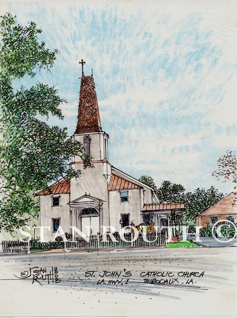 Thibodaux, St John Cath Church 