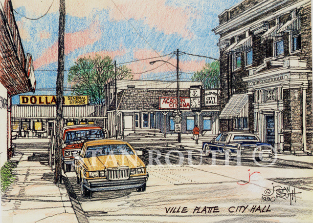 Ville Platte, City Hall - '90