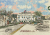 Jonesboro,Louisiana art print-Panorama