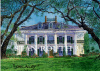 Vacherie,Louisiana art print-Oak Alley Plantation