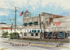 Winnfield,Louisiana art print - City Hall